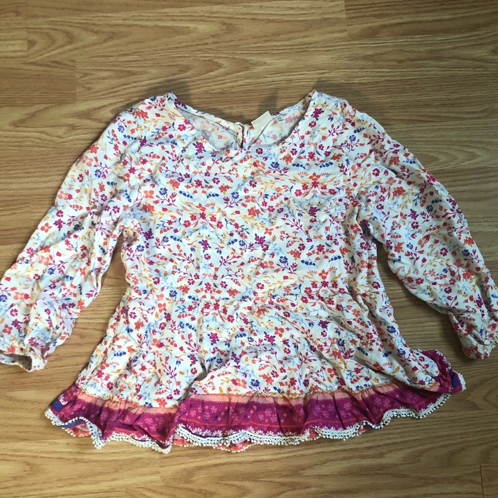 Floral Flowy top